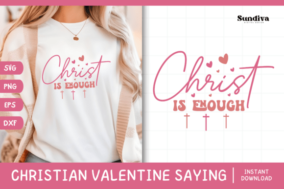 Christian Valentine Day Quote SVG 16: A Crafts & Graphics Asset for Seasonal Selling