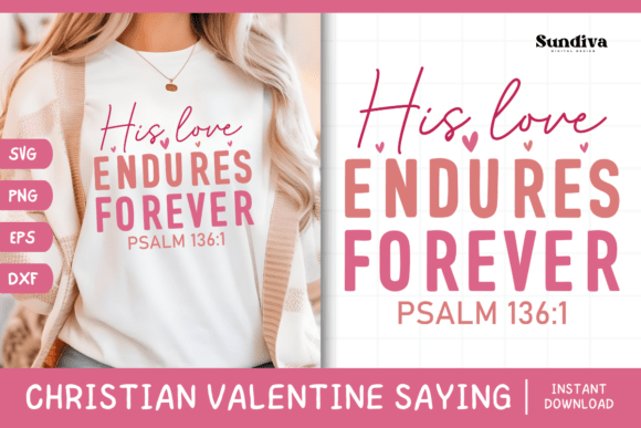 Christian Valentine Day Quote SVG for Graphics and Crafts