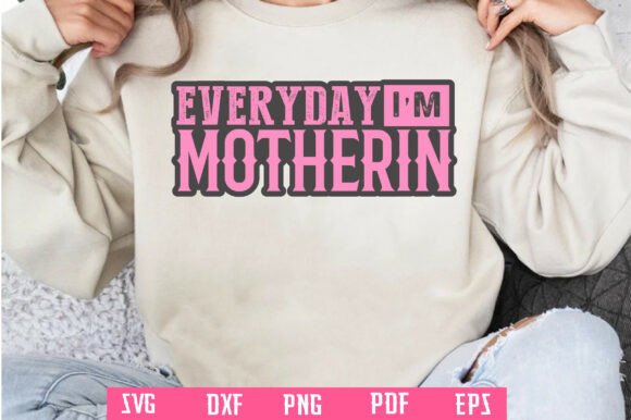 Fun Mom Life Quote SVG PNG
